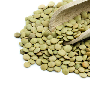 LENTILS, GREEN, ORGANIC 25 LB