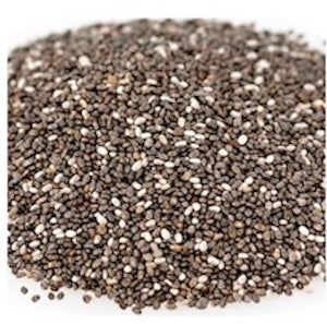 WHOLE BLACK CHIA SEEDS, ORGANIC 1 LB