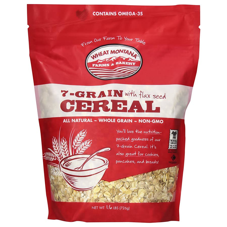 7 GRAIN ROLLED CEREAL WITH FLAX 1.6 LB