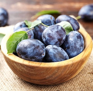 FRESH MI STANLEY PLUMS, IPM, APPROX 30 LB